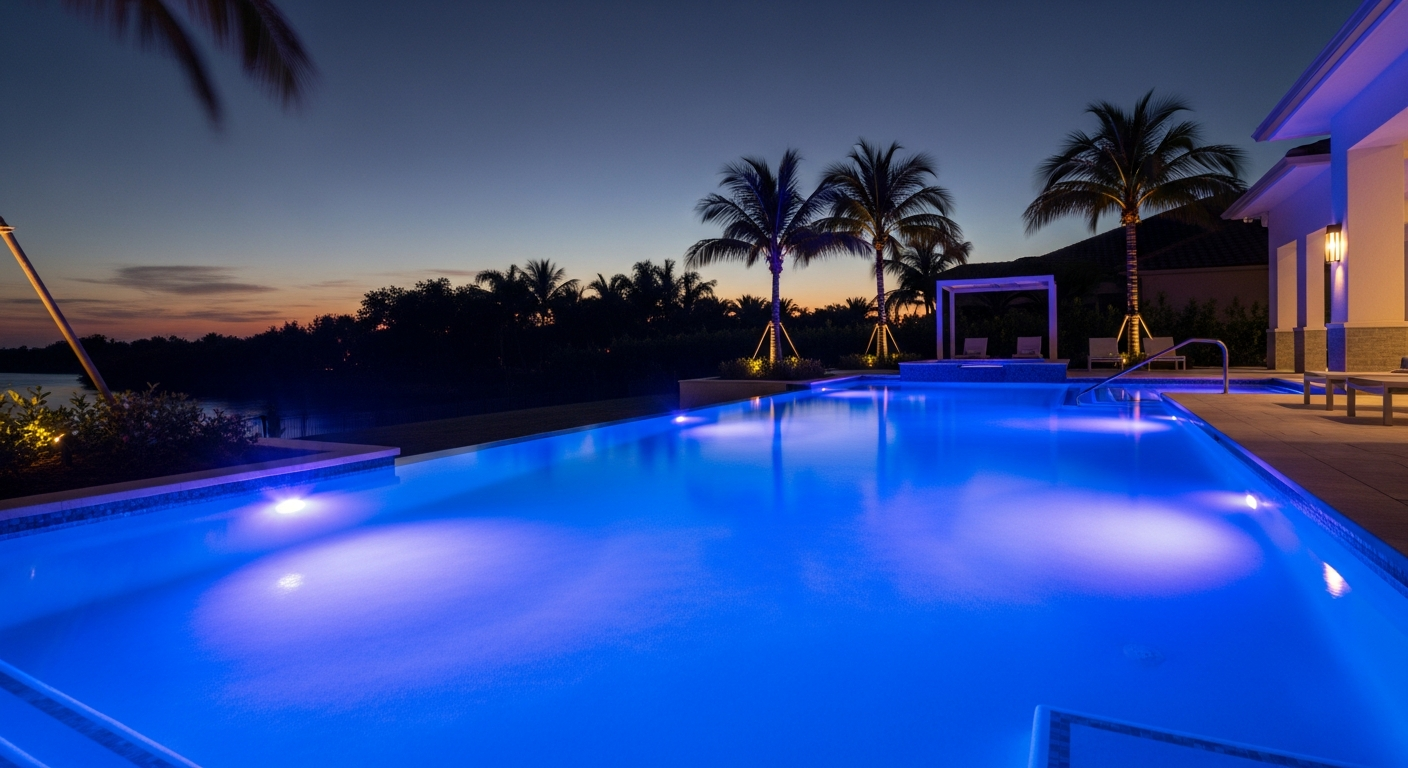 LED Pool Lights: Transform Your Pool with Color-Changing Technology
